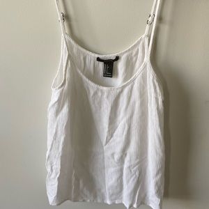 White FOREVER 21 shirt